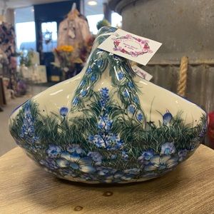 Polish Pottery Basket
